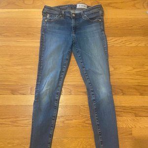 AG Super Skinny Ankle Jean - Size 27R
